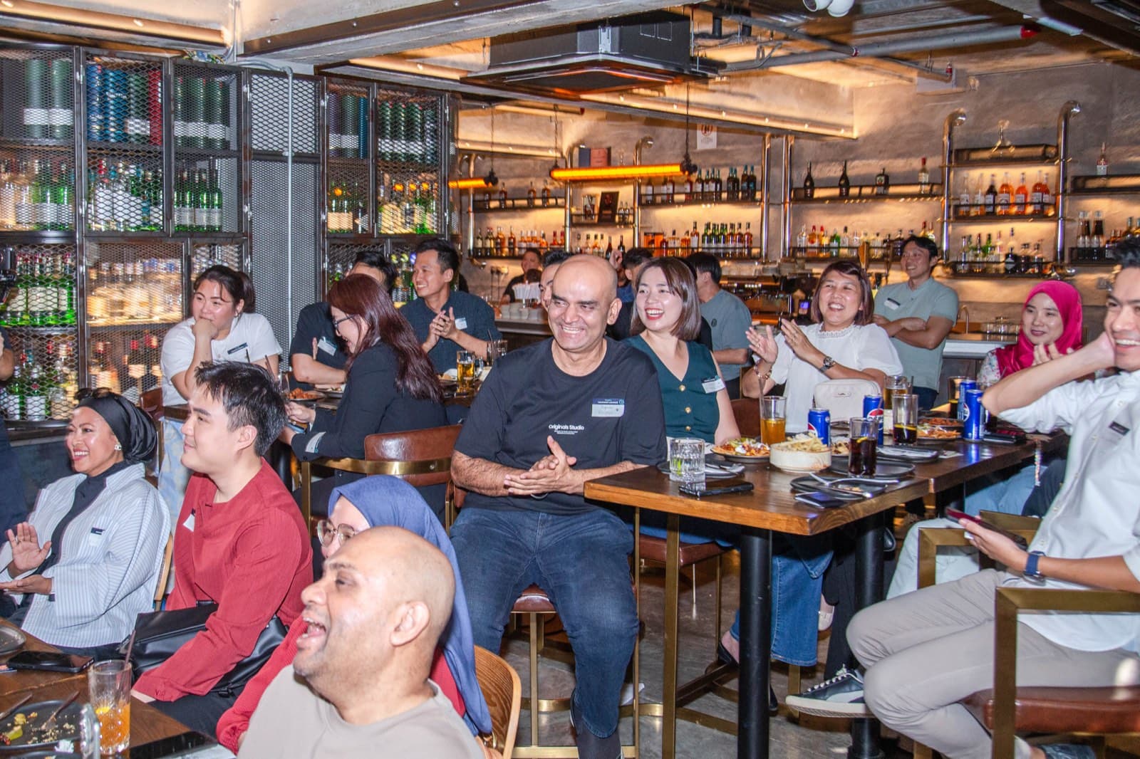 F&B and retail leaders networking at StaffAny's Leaders Lounge Malaysia at Industry KL