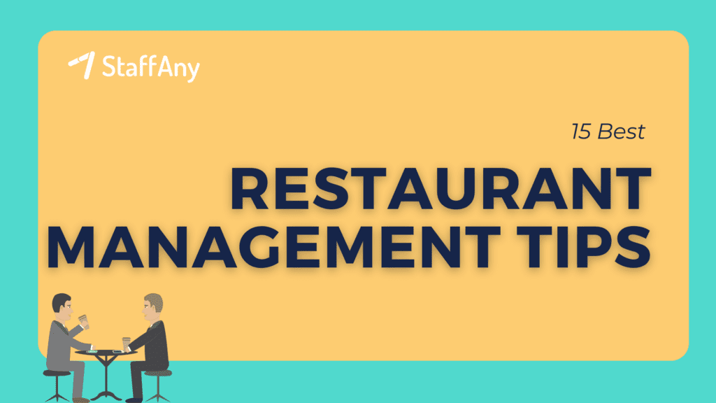 15 Best Restaurant Management Tips