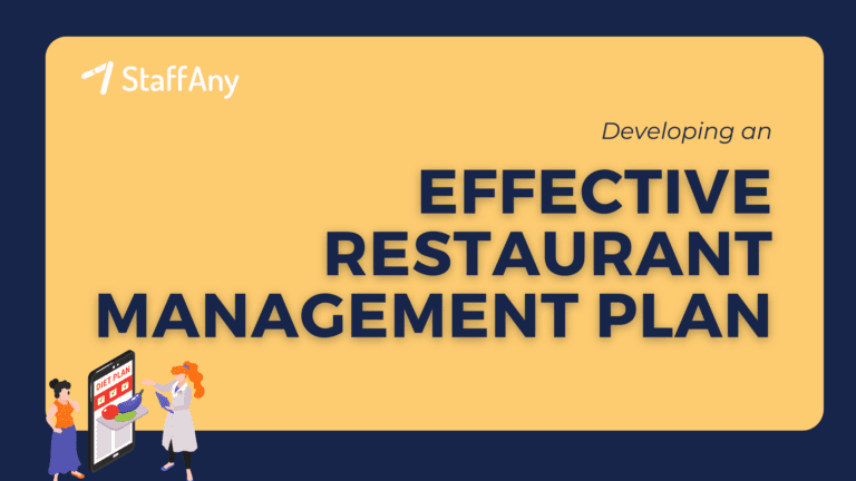 Developing an Effective Restaurant Management Plan